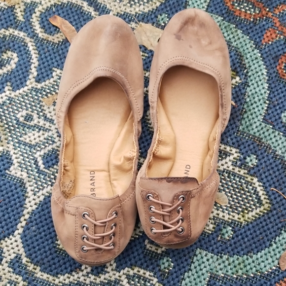 Lucky Ballet Flats Sz 8.5 GUC - Picture 2 of 5